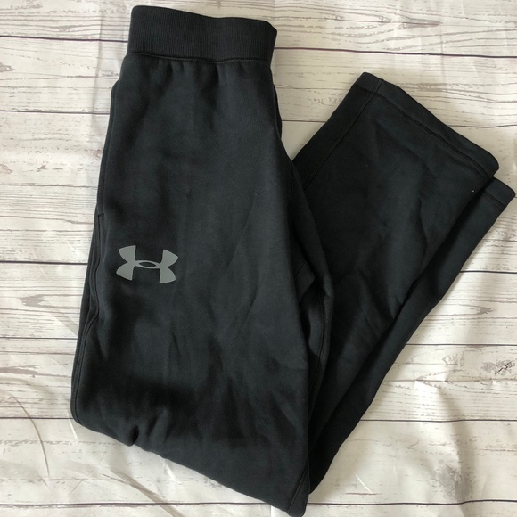 men's under armour black sweatpants